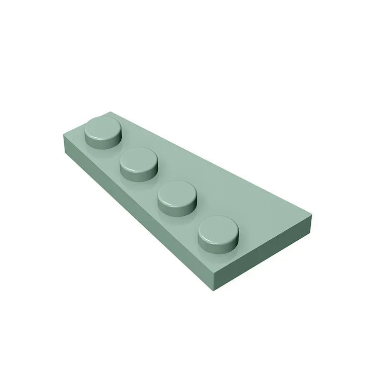 Gobricks GDS-549 Keilplatte 4 x 2 rechts | Baustein für kompatible DIY-Sets