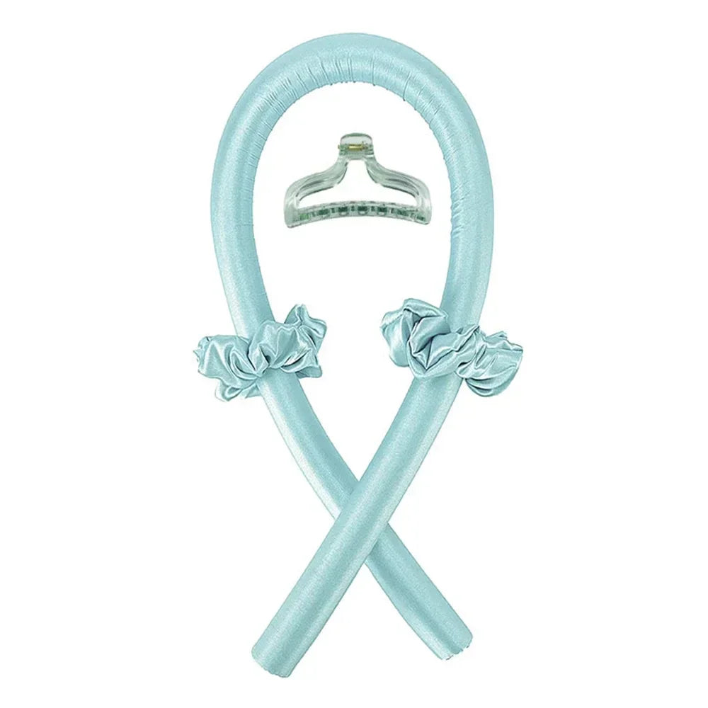 Heatless Curling Rod Headband | No Heat Hair Curler for Soft Sleeping Curls lifestyle view
