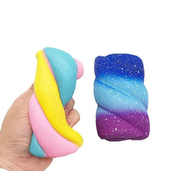 TOBEFU Cute Marshmallow Squishy PU Scented Antistress Toy | Slow Rising Stress Relief close-up view