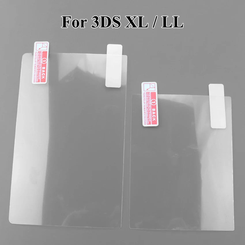 1PCS Top Bottom HD Clear Protective Film For NS NDSL for 2DS New 3DS XL LCD Screen Protector