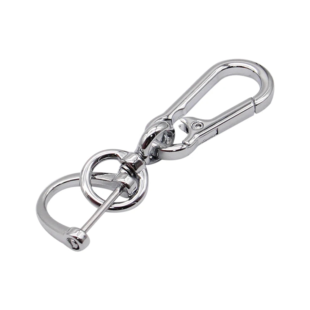 Anti-Lost Car Key Pendant | Creative Simple Stainless Steel Keychain with Strong Cara lifestyle view