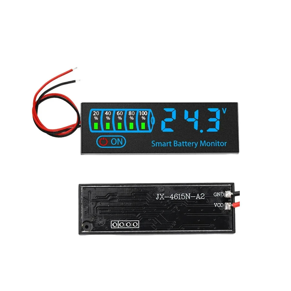 LED Voltage and Battery Capacity Display Board | DC 7-55V Universal Smart Battery Cha alternate view