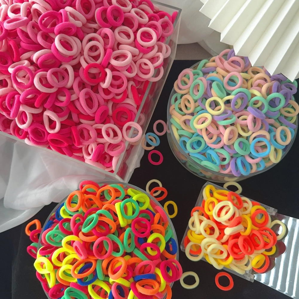 Scrunchie Rubber Band Kid Hair for Girls Ponytail Hold lifestyle view