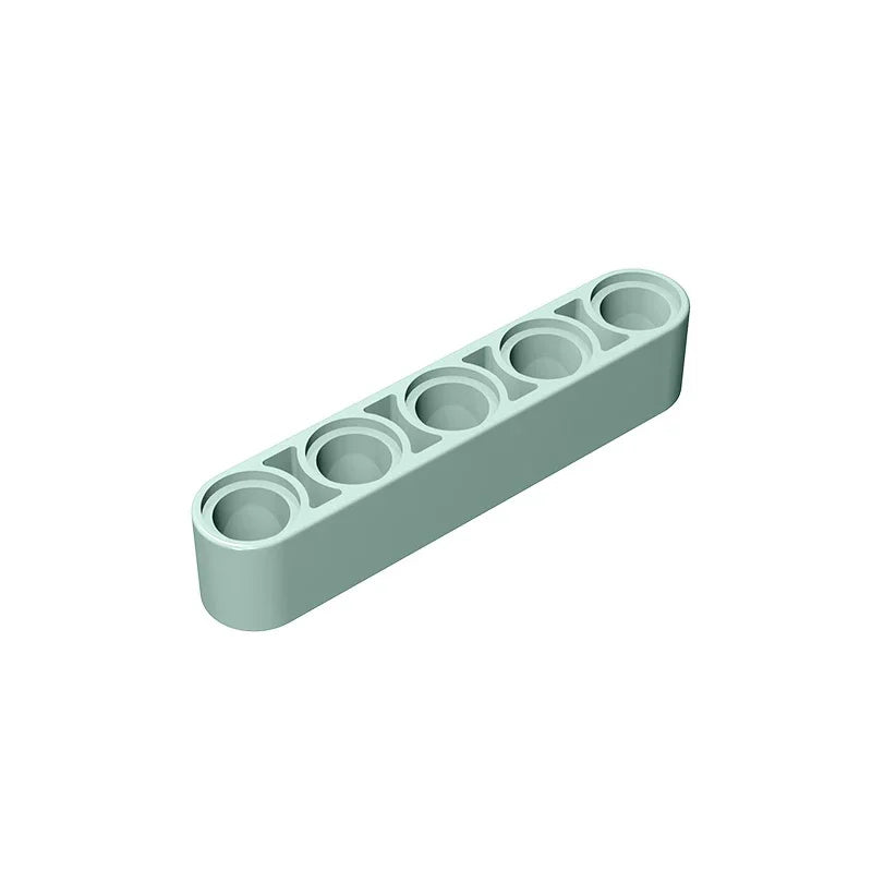 Gobricks GDS-664 Technical Liftarm Thick 1 x 5 | Compatible Building Block close-up view