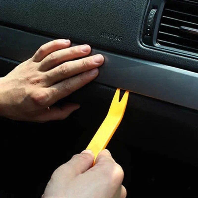 4Pcs Car Trim Removal Tool Kit | Auto Dash Panel Pry Tool Set additional angle