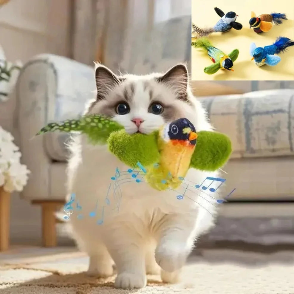 Birds Cat Toys Indoor Interactive Cat Toy for Cats Chasing Teasing Toy Sounding Catni alternate view