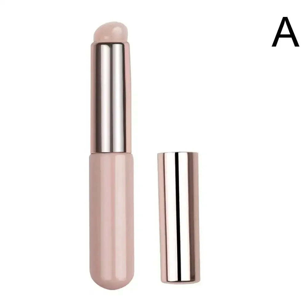 Silicone Lip Brush with Cover Cap | Soft Concealer Makeup Brush alternate view