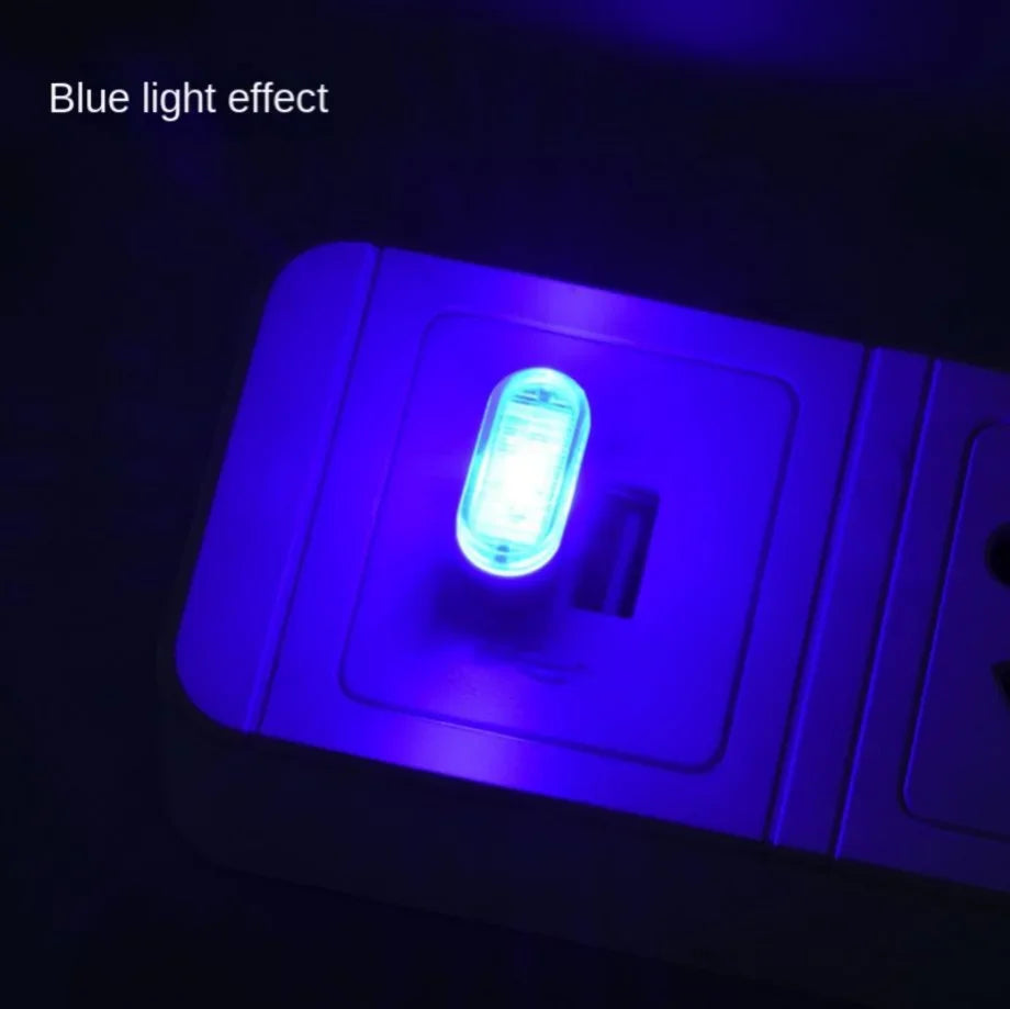 Mini USB LED Car Atmosphere Lamp lifestyle view