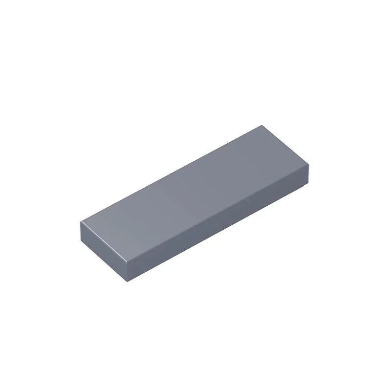 Gobricks GDS-562 Tile 1 x 3 Building Blocks | Compatible with Lego 63864 detail view
