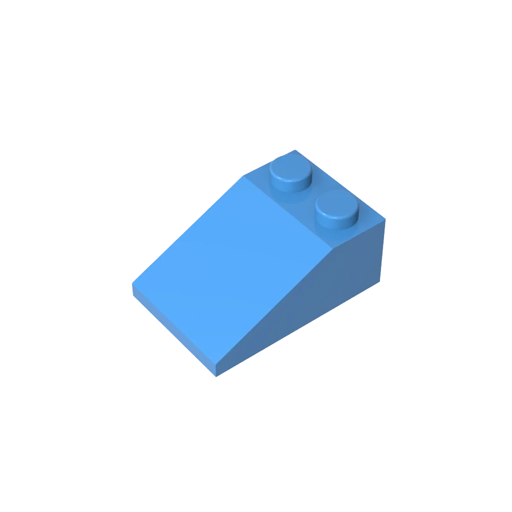 Gobricks Slope 33° 3 x 2 Building Block | Compatible with Lego 3298 alternate view
