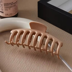 2026 New Silicone Material Hair Claw Clip Crab Barrette Girls Ponytail Hair Claws Bath C detail view