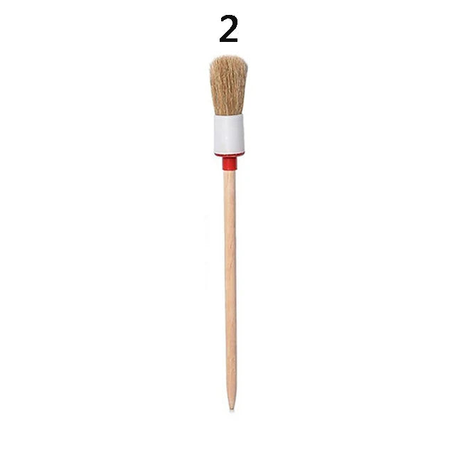 Detailing Brush Set Car Brushes Car Detailing Brush For Car Cleaning Detailing Brush D close-up view