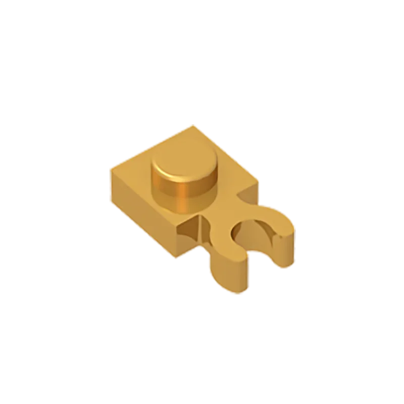 Gobrick GDS-814 PLATE 1X1 W. HOLDER | Building Block for DIY Creations lifestyle view