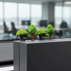 Green Fortune Wishing Tree Ornament 2/3/4 Pcs Natural Fresh Odorless