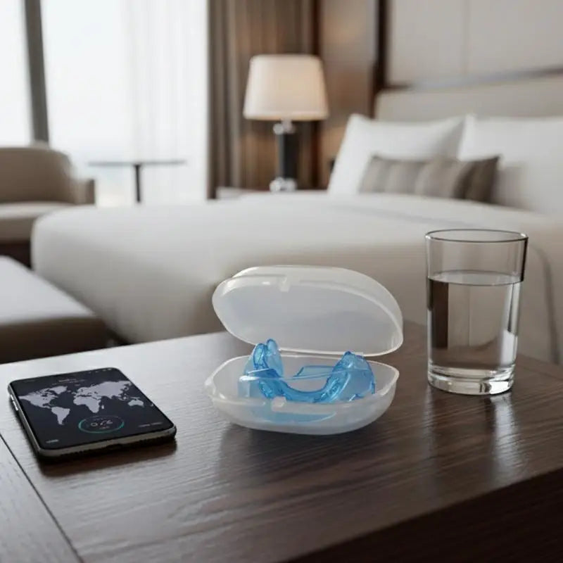 Anti Snoring Mouth Guard | Stop Snoring and Teeth Grinding Device lifestyle view