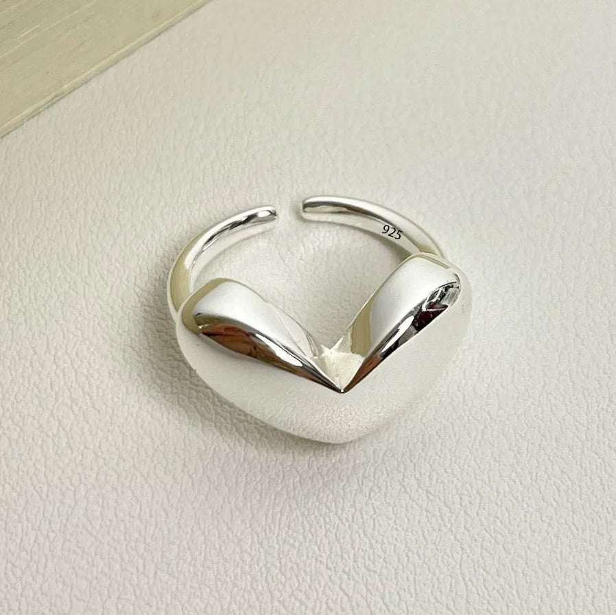 Sterling Silver Bow Ring for Women
