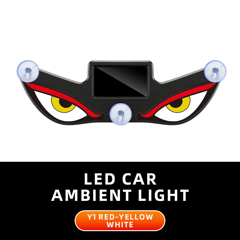 Devil’s Eye Car Warning Light | Solar and USB-C Rechargeable Safety Lamp detail view