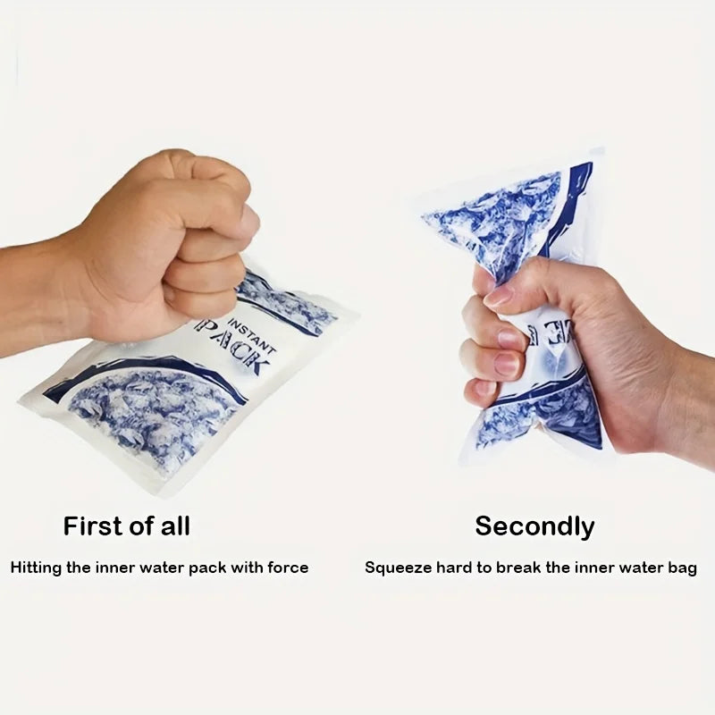 Instant Cold Pack Disposable Ice Packs for Injuries Swelling Inflammation | First A additional angle