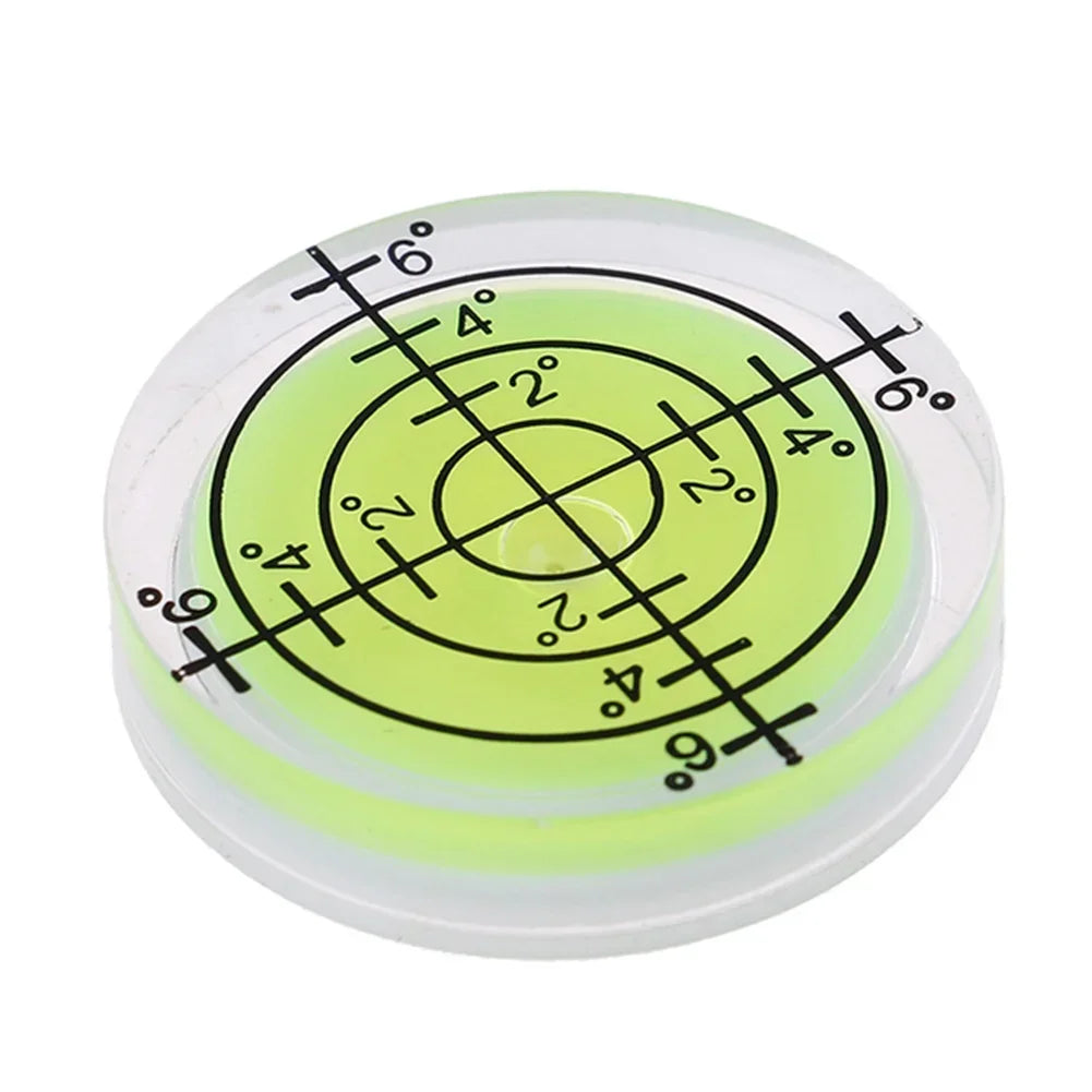 32mm Round Bubble Level | Universal Bullseye Level for Precision Measuring detail view
