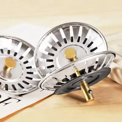 Stainless Steel Kitchen Sink Filter Hole Bathtub Hair Catcher Stopper Bathroom Sewer alternate view