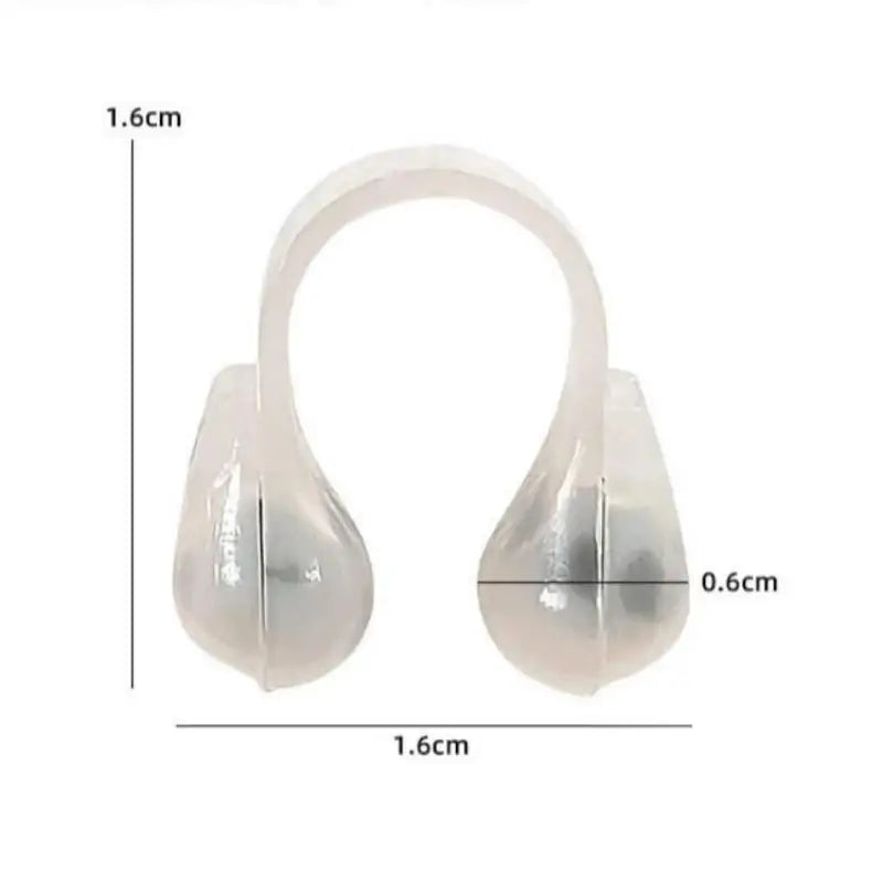 Silicone Anti Snore Nose Clip | Nasal Dilator for Better Sleep additional angle