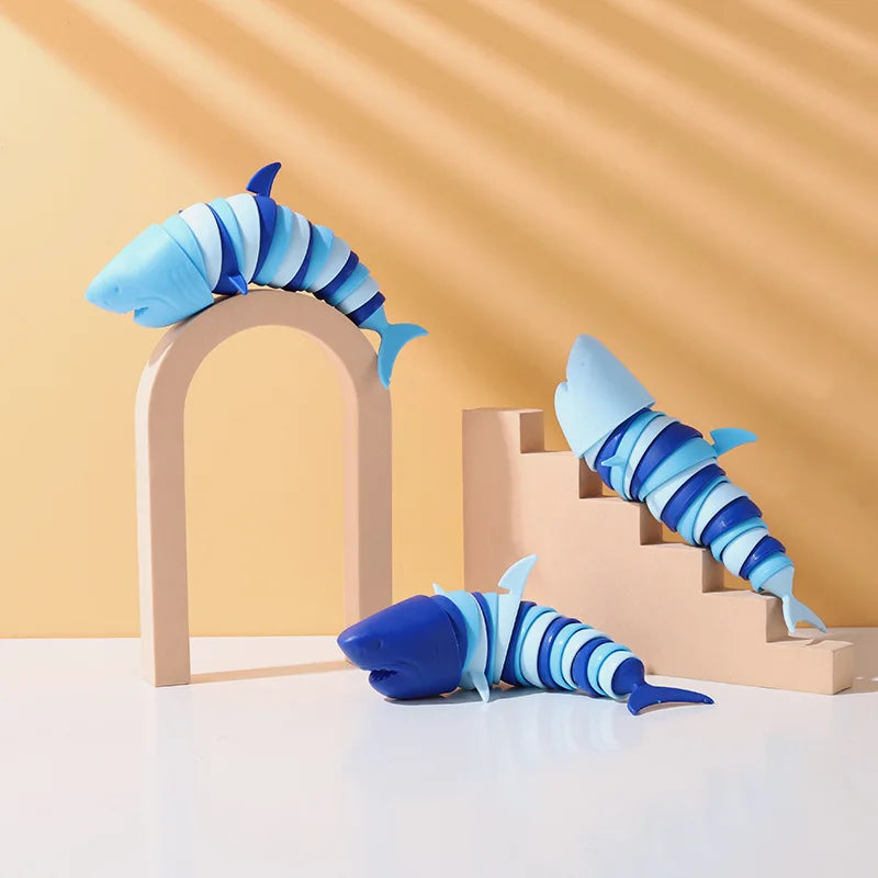 Stress Relief Fidget Slug Toy | Anxiety Sensory Toy for Adults and Kids lifestyle view