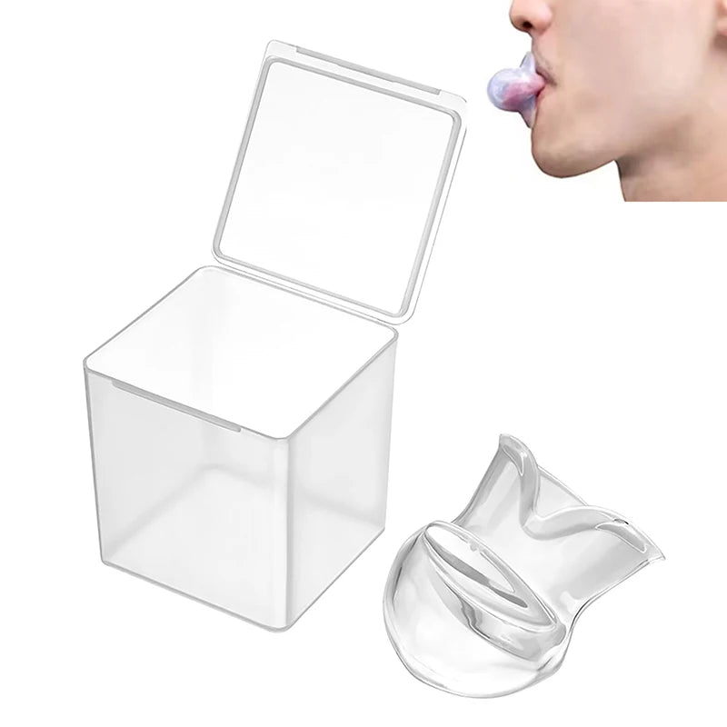 Anti Snoring Mouthpiece | Medical Silicone Tongue Retainer for Sleep Apnea lifestyle view