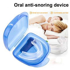 Anti-Snoring Mouth Guard for Bruxism | Sleep Aid Dental Night Guard close-up view