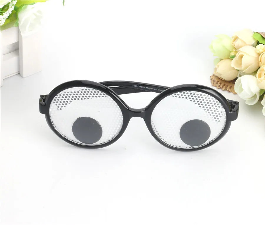 Funny Googly Eyes Goggles Shaking Eyes Party Glasses Toys for Party Cosplay Costume additional angle