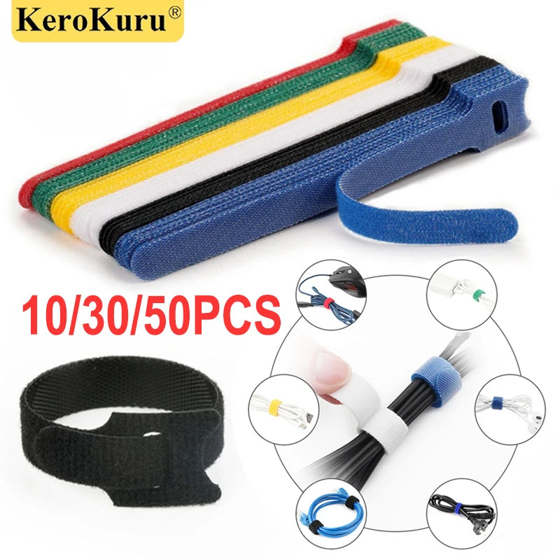 Kerokuru Cable Organizer Cable Management Cable Winder Tape Protector