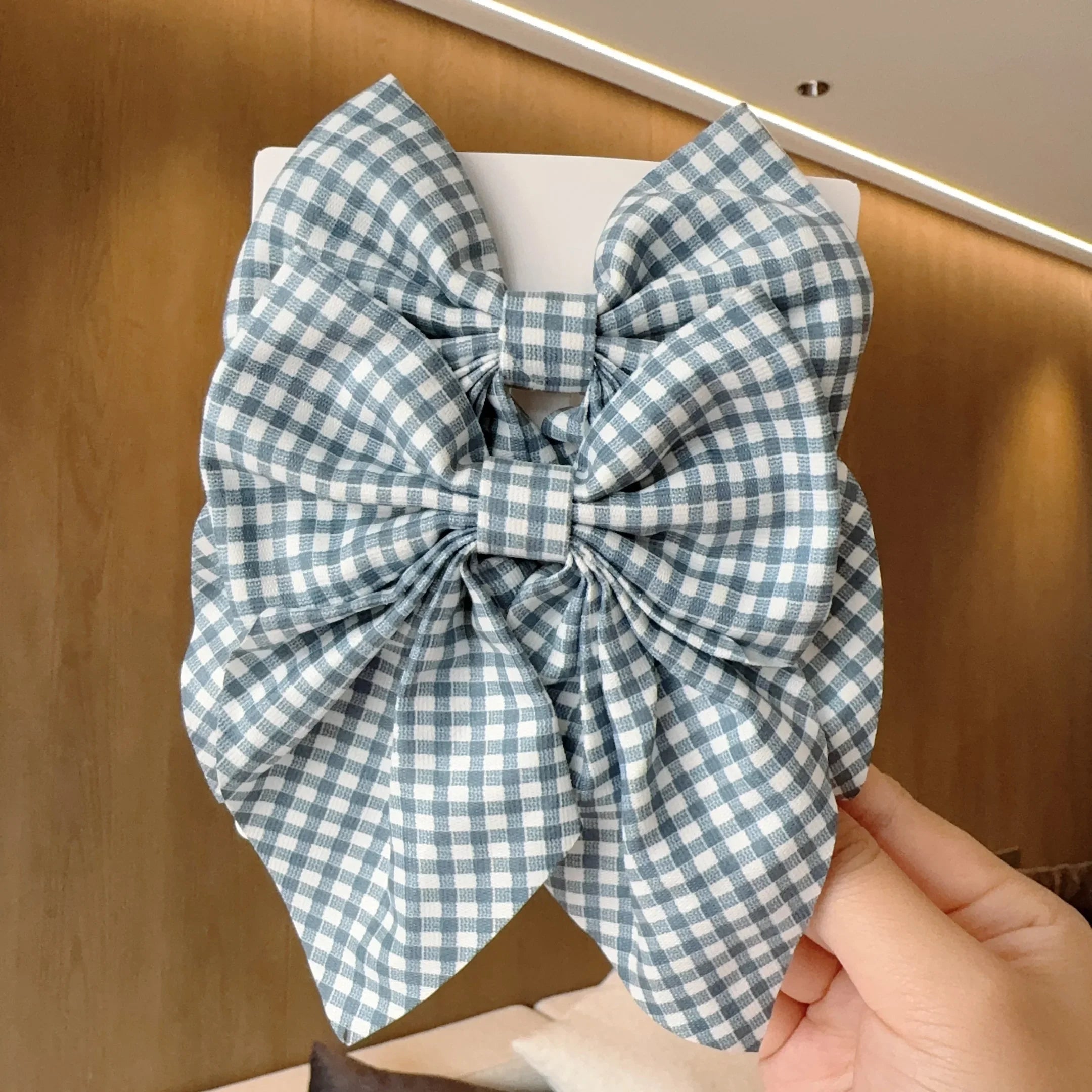 2PC Spring Summer Women Kids New Floral Printed Bows Hair Clip Fresh Cute Hair Pins Barrettes Headwear Girls Hair Accessories