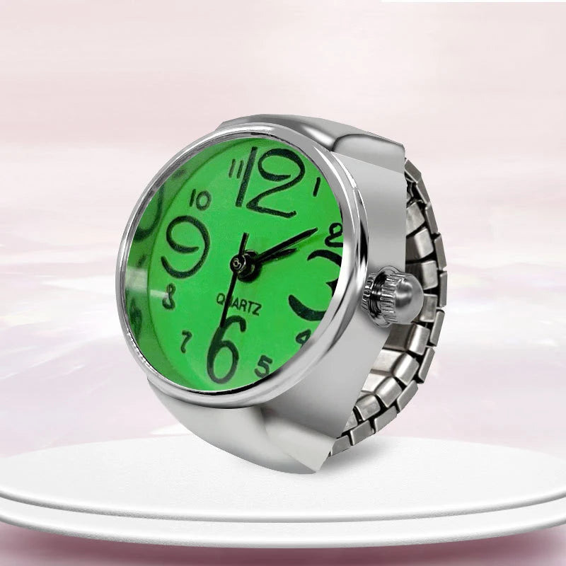 Roman Numeral Punk Gothic Finger Clock Jewelry