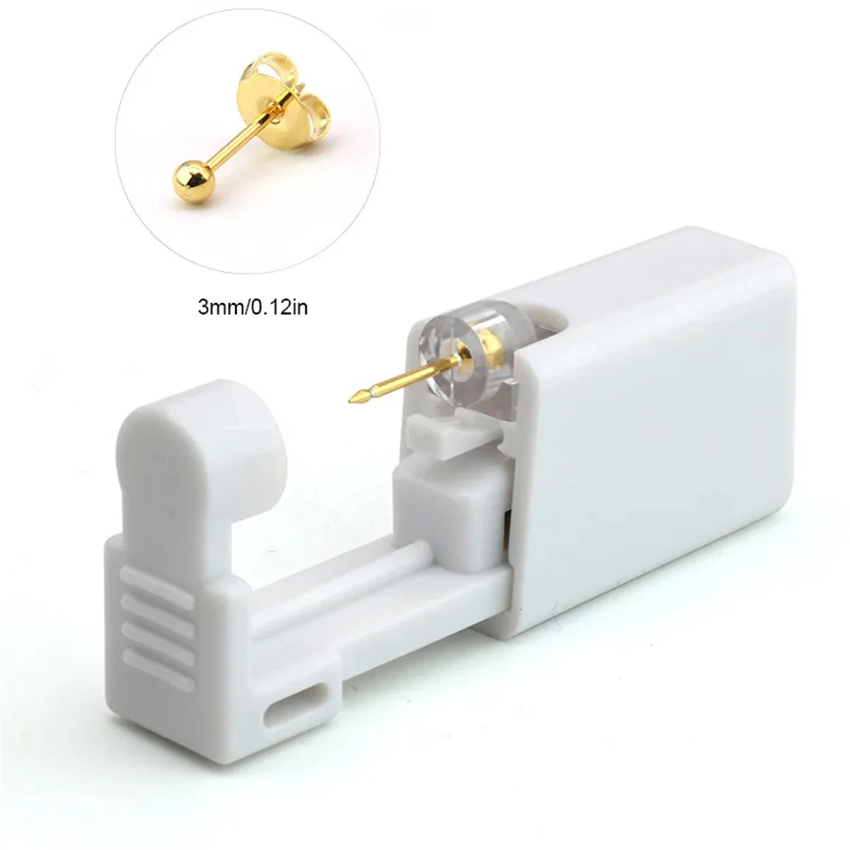 EVISPOL1Pc Disposable Sterile Ear Piercing Kit Cartilage Tragus Helix Piercing Gun additional angle