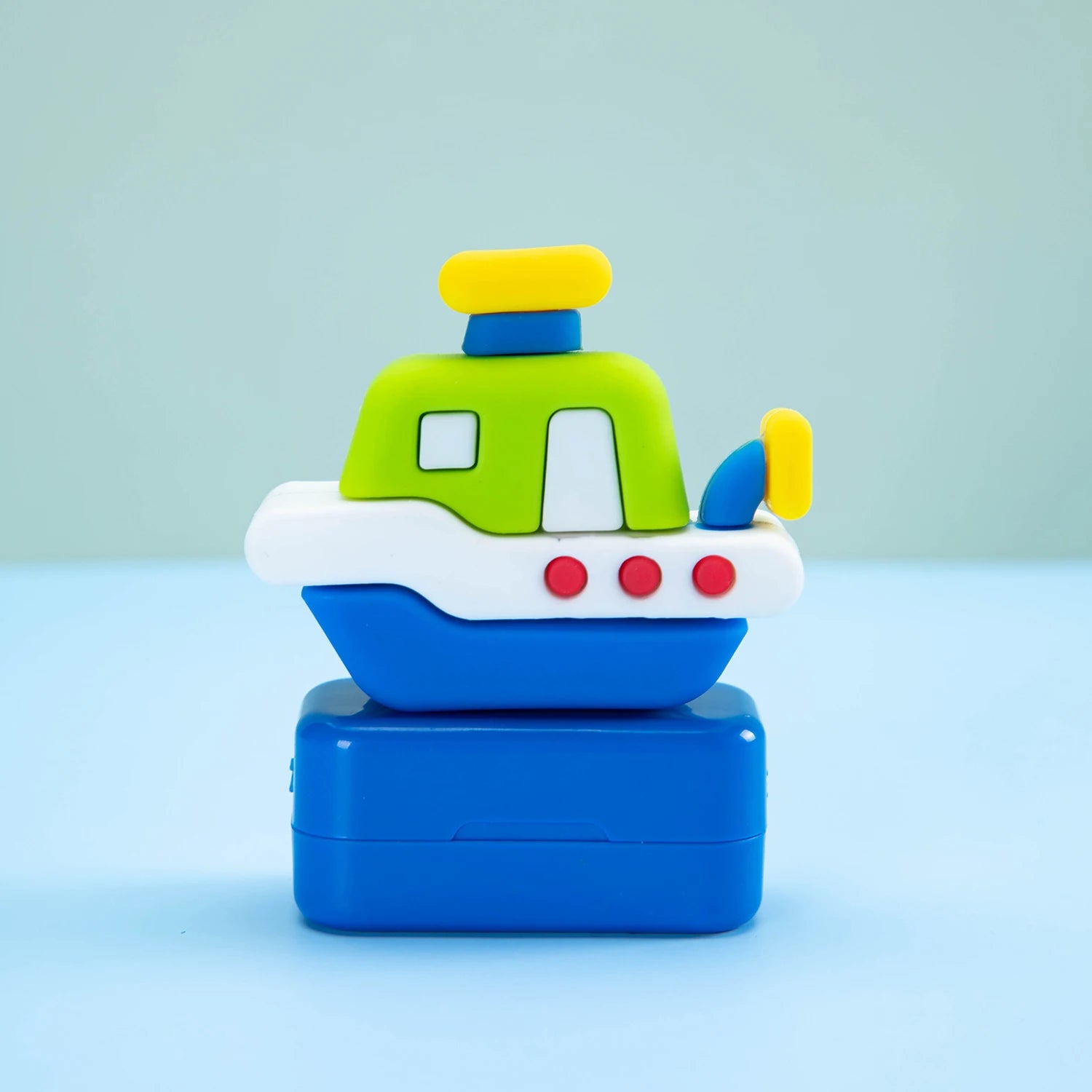 Custom Creative Cartoon Name Stamps | Personalized Seals for School Uniforms and Si additional angle