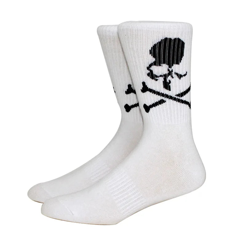 Women skateboard socks Halloween bone Long Socks Basketball Socks