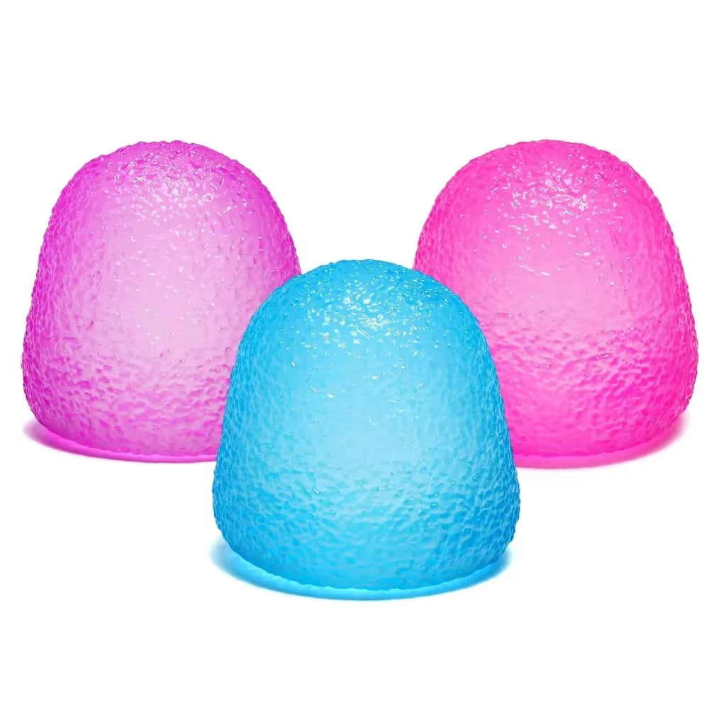 Textured Squishy Squeeze Toy | Malt Sugar Filled Stress Cube Fidget Toy alternate view