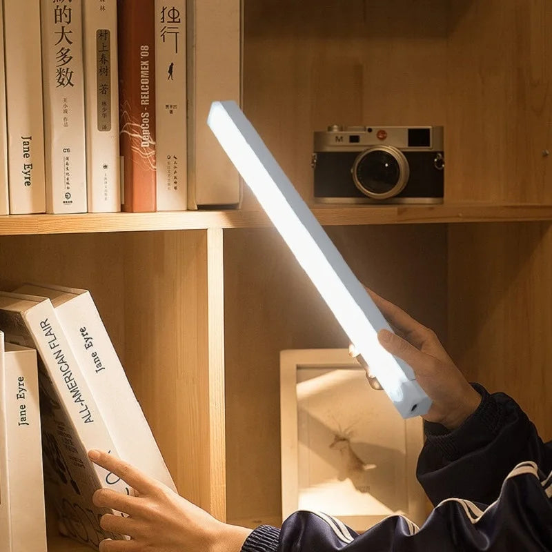 Wireless USB Rechargeable Motion Sensor LED Bar Light Induction Night Light Portable Cor detail view