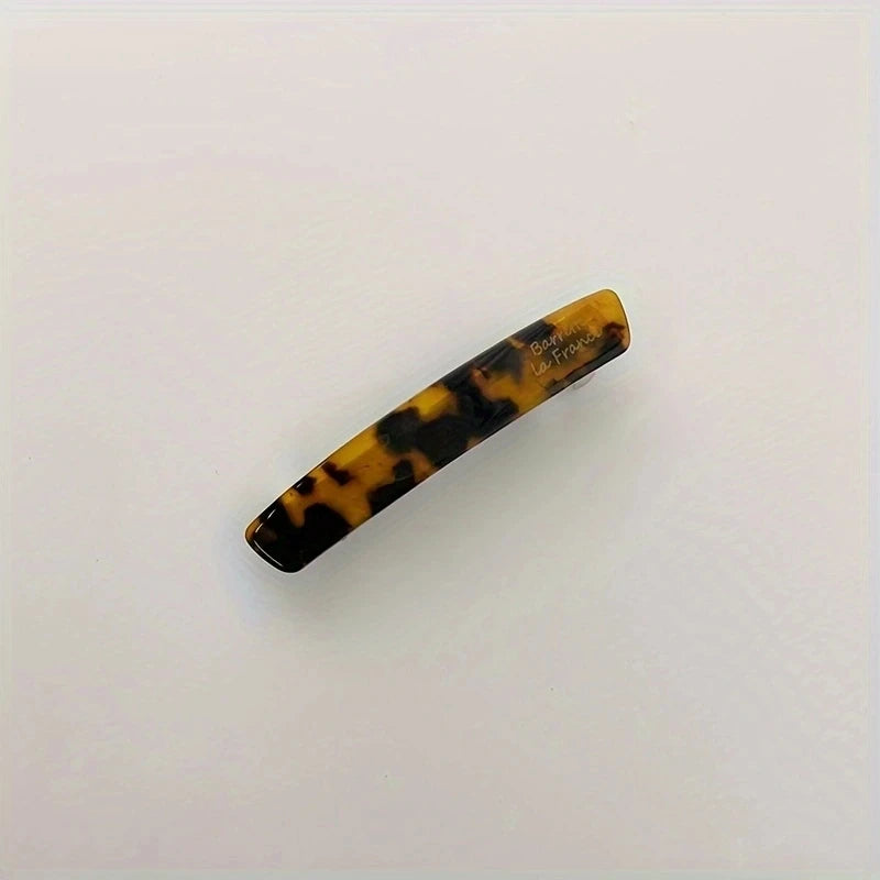 Acetate Hair Clip Elegant Hairgrip Colorful Geometric Barrettes Hairpin Women Hair Ac lifestyle view