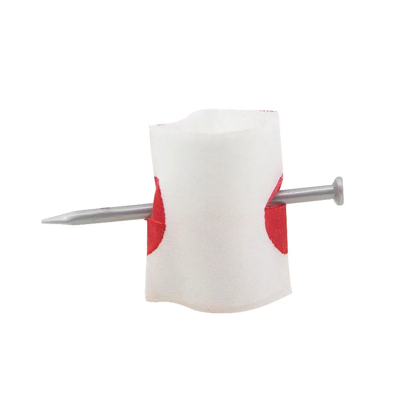 5Pcs Fool Toys Blood Prank Magic Prop Joke Fake Nail Through Finger Magic Funny Gadgets detail view
