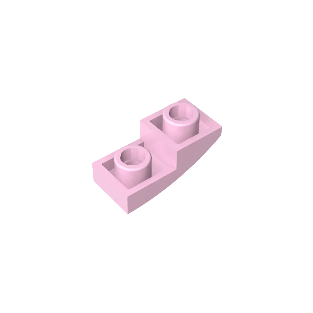 Gobricks GDS-795 Slope, Curved 2 x 1 Inverted | Compatible Building Block for DIY Pro lifestyle view