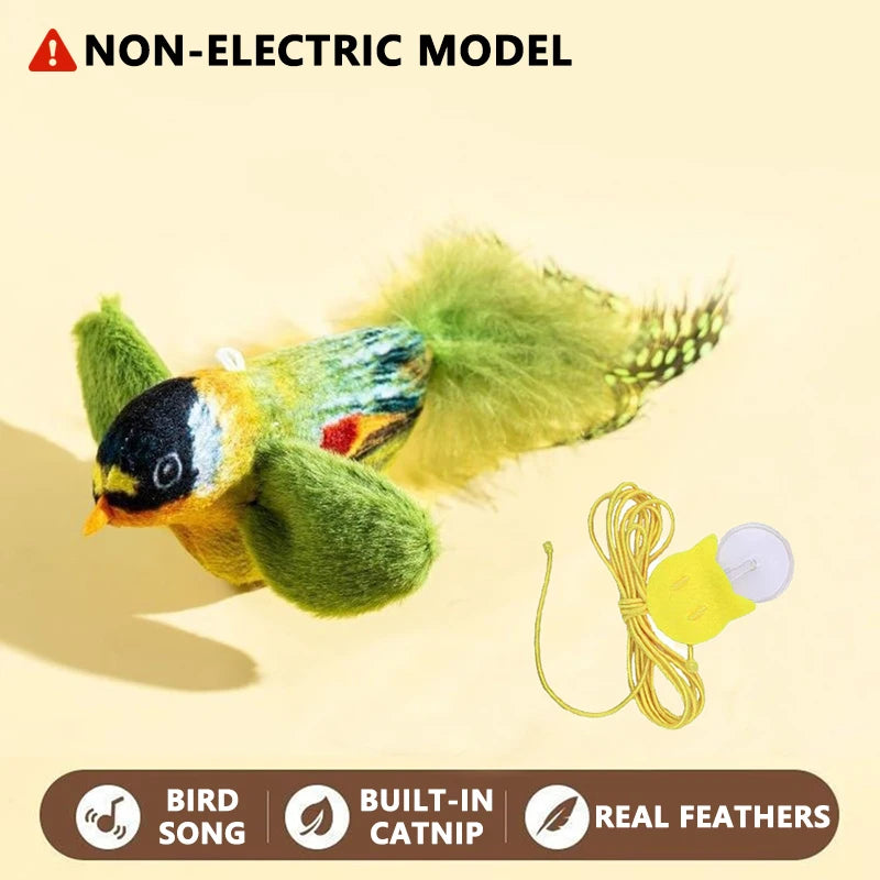 Self-Moving Automatic Cat Teaser Ball with Faux Tail Rechargeable Smart Sensor Cat Toy f detail view