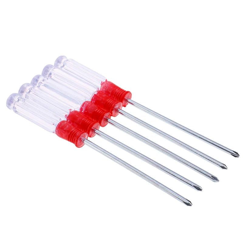 New Sale 5Pcs Home Repair Tools Set Small Precision Flat-blade/Cross Screwdriver