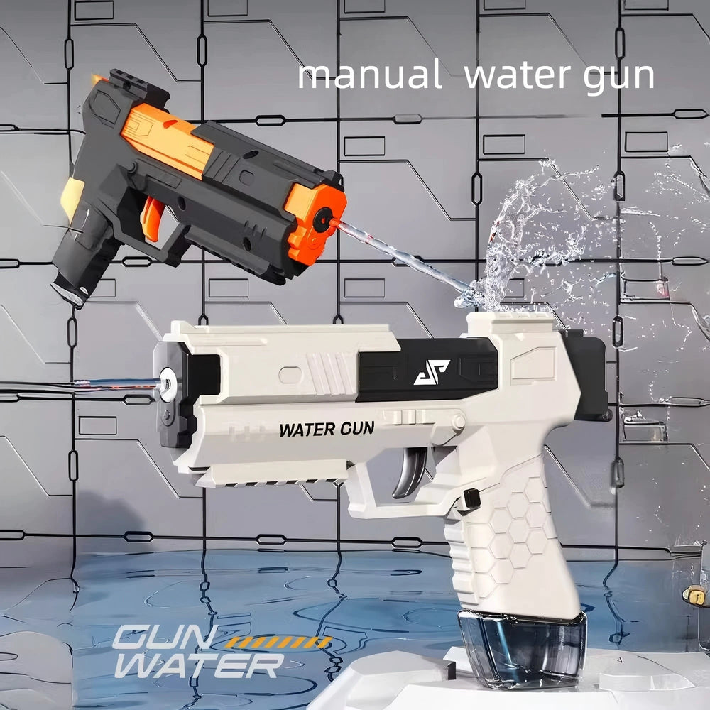 Manual Burst Water Gun | Portable Summer Outdoor Toy for Water Battles alternate view