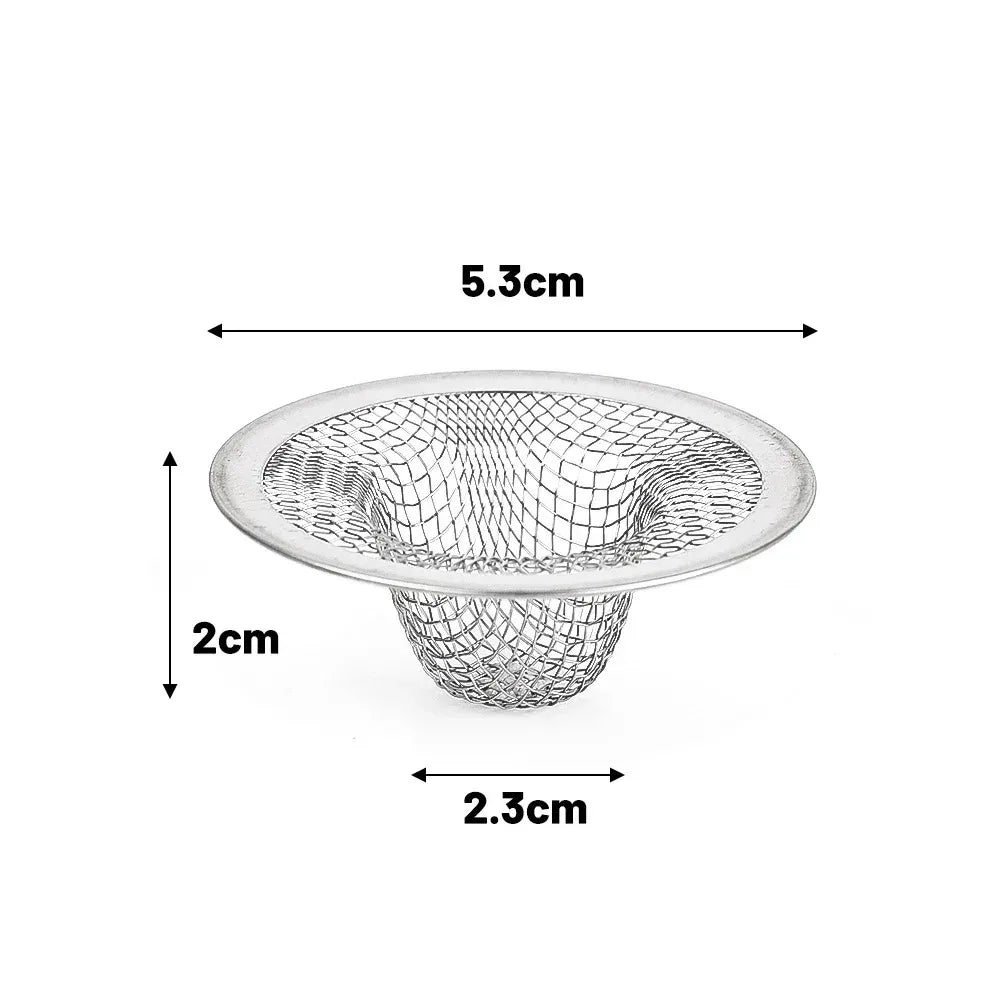 Kitchen Sink Strainer | Stainless Steel Mesh Drain Filter for Sink and Bathroom detail view