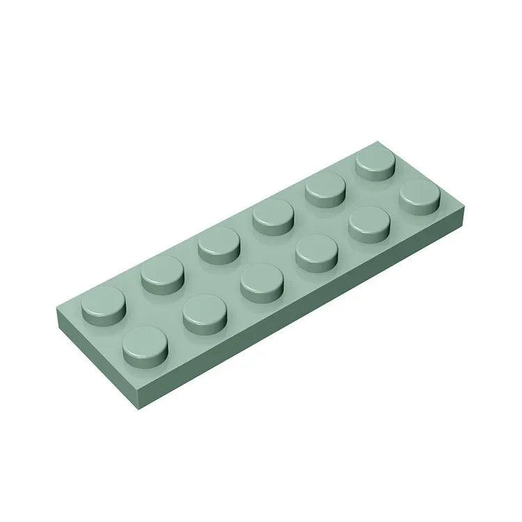 Plate 2 x 6 Building Block | Compatible Building Brick for DIY Creations additional angle