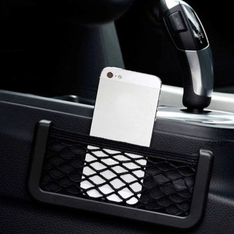 Car Seat Back Net Pocket Storage Bag lifestyle view