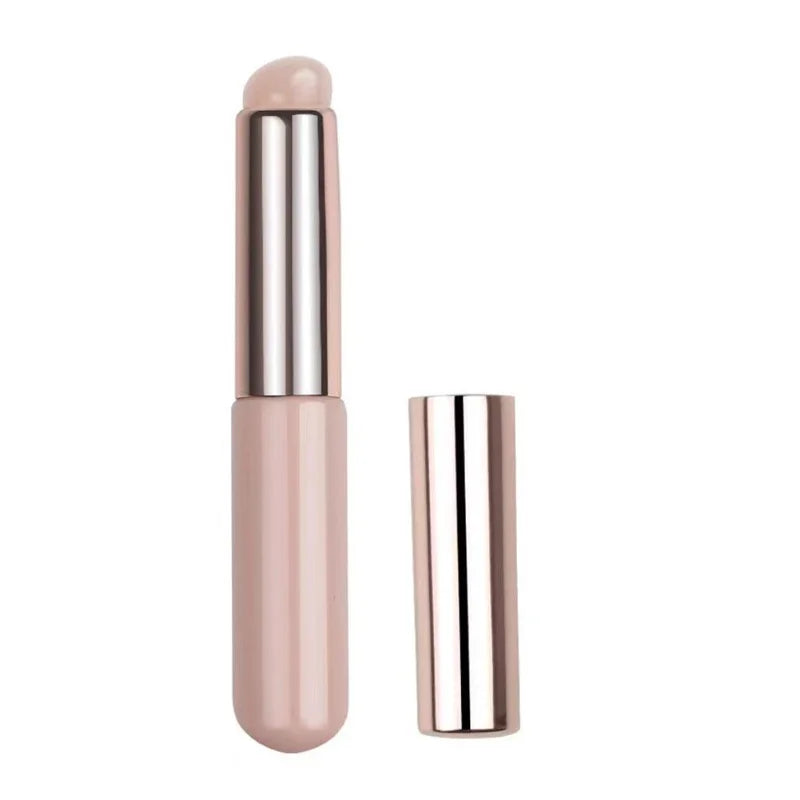 Silicone Lip Brush with Cover Cap | Soft Concealer Makeup Brush additional angle