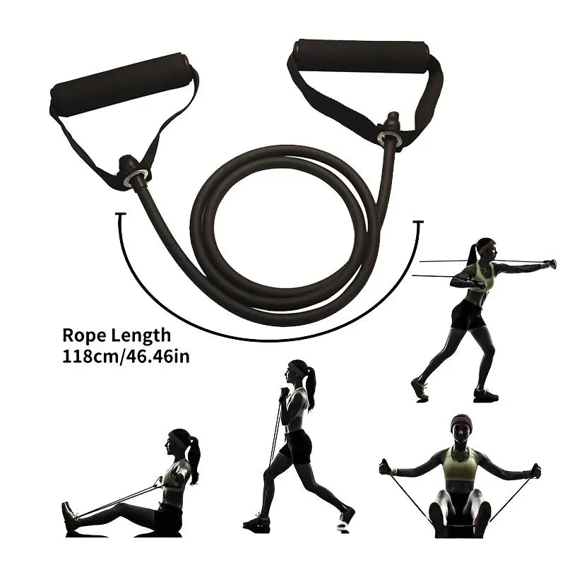 Resistance Bands with Handles | Exercise Bands for Home Strength Training additional angle