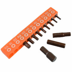 12/24pcs Hex Screwdriver Bit Set | Alloy Steel Magnetic 25mm 1/4in Hex Shank Driver Bit detail view