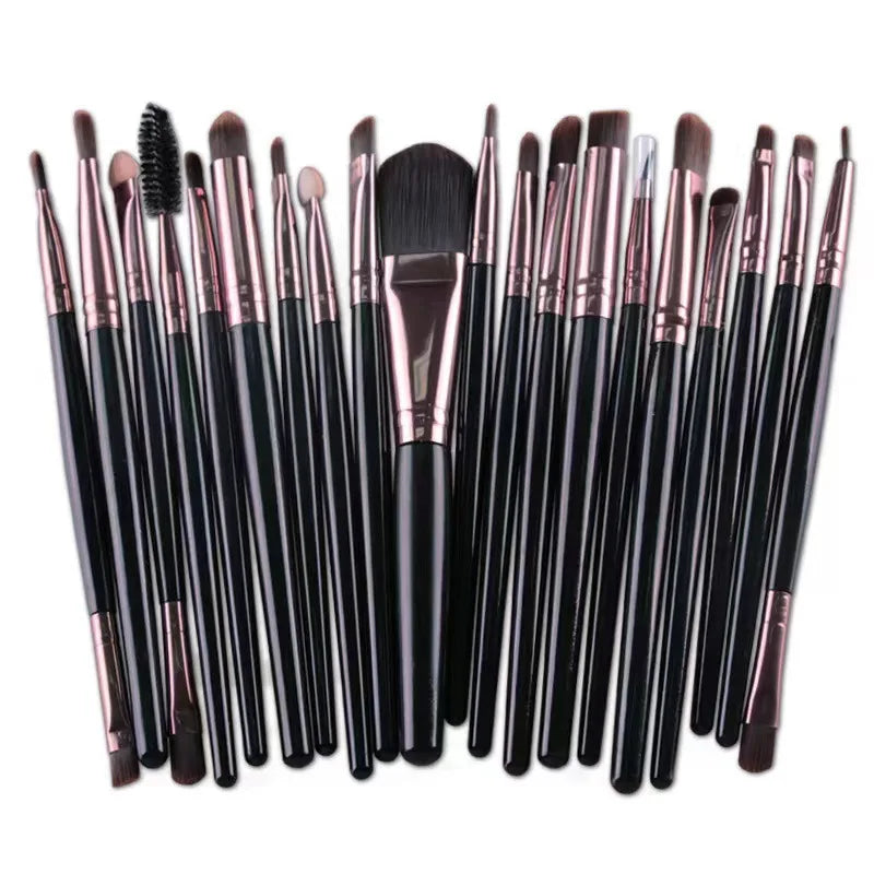 20-Piece Eye Makeup Brush Set | Complete Eye Shadow & Eyeliner Tools alternate view